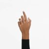 Eternity Solitaire Ring Lab-Grown Diamonds 0.7 Ct Tw, Round Shape, 14K White Gold