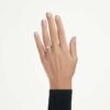 Eternity Solitaire Ring Lab-Grown Diamonds 1.2 Ct Tw, Round Shape, 14K White Gold