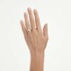 Eternity Solitaire Ring Lab-Grown Diamonds 1 Ct Tw, Pear Shape, 14K White Gold
