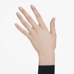 Eternity Solitaire Ring Lab-Grown Diamonds 2.2 Ct Tw, Round Shape, 14K White Gold