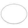 Eternity Tennis Necklace Lab-Grown Diamonds 7 Ct Tw, Round Shape, 14K White Gold Eternity Tennis Necklace Lab-Grown Diamonds 7 Ct Tw, Round Shape, 14K White Gold