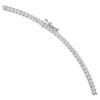 Eternity Tennis Necklace Lab-Grown Diamonds 7 Ct Tw, Round Shape, 14K White Gold Eternity Tennis Necklace Lab-Grown Diamonds 7 Ct Tw, Round Shape, 14K White Gold