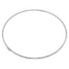 Eternity Tennis Necklace Lab-Grown Diamonds 7 Ct Tw, Round Shape, 14K White Gold Eternity Tennis Necklace Lab-Grown Diamonds 7 Ct Tw, Round Shape, 14K White Gold