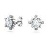 Galaxy Stud Earrings Lab-Grown Diamonds 2.1 Ct Tw, Round Shape, 14K White Gold Galaxy Stud Earrings Lab-Grown Diamonds 2.1 Ct Tw, Round Shape, 14K White Gold