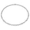 Galaxy Tennis Necklace Lab-Grown Diamonds 47.27 Ct Tw, Mixed Shapes, 18K White Gold Galaxy Tennis Necklace Lab-Grown Diamonds 47.27 Ct Tw, Mixed Shapes, 18K White Gold