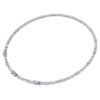 Galaxy Tennis Necklace Lab-Grown Diamonds 47.27 Ct Tw, Mixed Shapes, 18K White Gold Galaxy Tennis Necklace Lab-Grown Diamonds 47.27 Ct Tw, Mixed Shapes, 18K White Gold