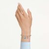 Gema Bracelet Mixed Cuts, Dangling Crystals, Multicolored, Gold-Tone Plated