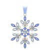 Gema Holiday Ornament Blue