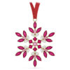 Gema Holiday Ornament Red Gema Holiday Ornament Red