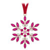 Gema Holiday Ornament Red Gema Holiday Ornament Red