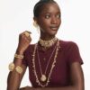 Gema Bracelet Mixed Cuts, Yellow, Gold-Tone Plated