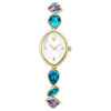 Gema Watch Crystal Bracelet, Gold Tone, Gold-Tone Finish