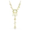 Gema Y Necklace Mixed Cuts, Multicolored, Gold-Tone Plated Gema Y Necklace Mixed Cuts, Multicolored, Gold-Tone Plated