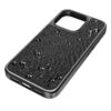 High Smartphone Case Flat Back Crystals, Iphone® 15 Pro, Black