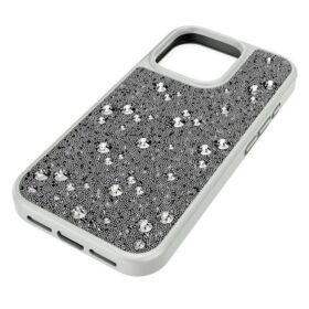 High Smartphone Case Scattered Design, Iphone® 16 Pro, Silver Tone