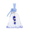 Holiday Cheers Dulcis Bell Ornament Blue
