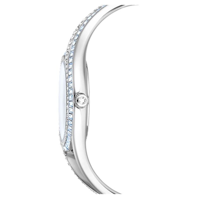 Hyperbola Bangle Watch Swiss Made, Metal Bracelet, Blue, Stainless Steel Hyperbola Bangle Watch Swiss Made, Metal Bracelet, Blue, Stainless Steel