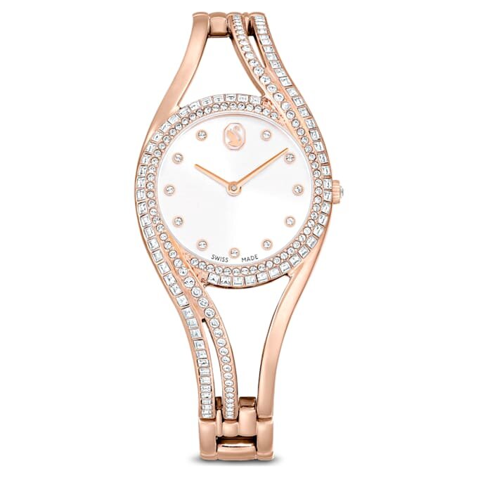 Hyperbola Bangle Watch Swiss Made, Metal Bracelet, Rose Gold Tone, Rose Gold-Tone Finish Hyperbola Bangle Watch Swiss Made, Metal Bracelet, Rose Gold Tone, Rose Gold-Tone Finish
