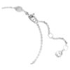 Hyperbola Bracelet Infinity, White, Rhodium Plated
