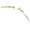Hyperbola Choker Round Cut, White, Mixed Metal Finish Hyperbola Choker Round Cut, White, Mixed Metal Finish