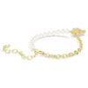 Idyllia Bracelet Crystal Pearl, Round Cut, Teddy, Gold Tone, Gold-Tone Plated Idyllia Bracelet Crystal Pearl, Round Cut, Teddy, Gold Tone, Gold-Tone Plated