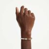 Idyllia Bracelet Crystal Pearl, White, Gold-Tone Plated