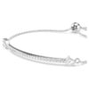 Idyllia Bracelet Mixed Cuts, Arrow, White, Rhodium Plated Idyllia Bracelet Mixed Cuts, Arrow, White, Rhodium Plated