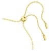 Idyllia Bracelet Mixed Cuts, Clover, Green, Gold-Tone Plated