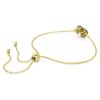 Idyllia Bracelet Mixed Cuts, Clover, Green, Gold-Tone Plated