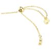 Idyllia Bracelet Mixed Cuts, Heart with Arrow, White, Gold-Tone Plated