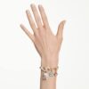 Idyllia Bracelet Mixed Cuts, Mixed Motifs, Multicolored, Gold-Tone Plated Idyllia Bracelet Mixed Cuts, Mixed Motifs, Multicolored, Gold-Tone Plated