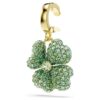 Idyllia Charm Clover, Green, Gold-Tone Plated Idyllia Charm Clover, Green, Gold-Tone Plated