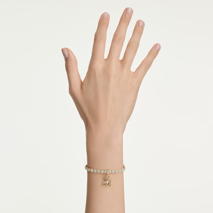 Idyllia Charm Mixed Cuts, Teddy, Gold Tone, Gold-Tone Plated Idyllia Charm Mixed Cuts, Teddy, Gold Tone, Gold-Tone Plated