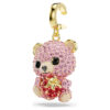 Idyllia Charm Mixed Cuts, Teddy, Pink, Gold-Tone Plated Idyllia Charm Mixed Cuts, Teddy, Pink, Gold-Tone Plated