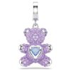 Idyllia Charm Mixed Cuts, Teddy, Purple, Rhodium Plated Idyllia Charm Mixed Cuts, Teddy, Purple, Rhodium Plated