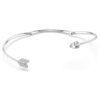 Idyllia Choker Mixed Cuts, Arrow, White, Rhodium Plated Idyllia Choker Mixed Cuts, Arrow, White, Rhodium Plated