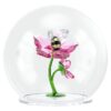 Idyllia Glass Ball Bee and Flowers Idyllia Glass Ball Bee and Flowers