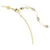 Idyllia Necklace Mixed Cuts, Flower, Multicolored, Gold-Tone Plated Idyllia Necklace Mixed Cuts, Flower, Multicolored, Gold-Tone Plated