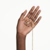 Idyllia Pendant and Brooch Mixed Cuts, Flower, Multicolored, Gold-Tone Plated Idyllia Pendant and Brooch Mixed Cuts, Flower, Multicolored, Gold-Tone Plated