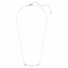 Idyllia Pendant Mixed Cuts, Arrow, White, Rhodium Plated