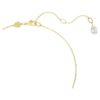 Idyllia Pendant Mixed Cuts, Flower, Blue, Gold-Tone Plated
