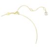 Idyllia Pendant Mixed Cuts, Pavé, Butterfly, Multicolored, Gold-Tone Plated