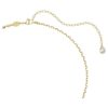 Idyllia Pendant Mixed Cuts, Apple, Green, Gold-Tone Plated
