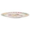 Idyllia Service Plate Porcelain, Crystal Print Motif, Bouquet, Multicolored Idyllia Service Plate Porcelain, Crystal Print Motif, Bouquet, Multicolored