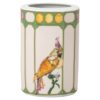 Idyllia Vase Porcelain, Crystal Print Motif, Cockatoo, Small, Multicolored Idyllia Vase Porcelain, Crystal Print Motif, Cockatoo, Small, Multicolored