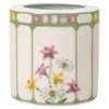 Idyllia Vase Porcelain, Crystal Print Motif, Flycatcher, Medium, Multicolored