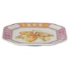 Idyllia Vide Poche Porcelain, Crystal Print Motif, Flower, Pink Idyllia Vide Poche Porcelain, Crystal Print Motif, Flower, Pink