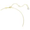 Idyllia Y Pendant Mixed Cuts, Flower, Multicolored, Gold-Tone Plated