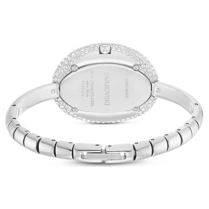 Imber Bangle Watch Swiss Made, Metal Bracelet, Silver Tone, Stainless Steel Imber Bangle Watch Swiss Made, Metal Bracelet, Silver Tone, Stainless Steel
