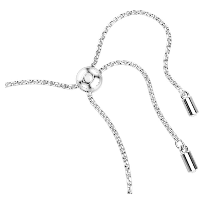 Imber Bracelet Mixed Round Cuts, White, Rhodium Plated Imber Bracelet Mixed Round Cuts, White, Rhodium Plated